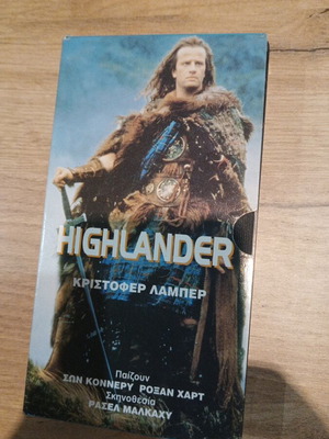 Highlander videocassette like new