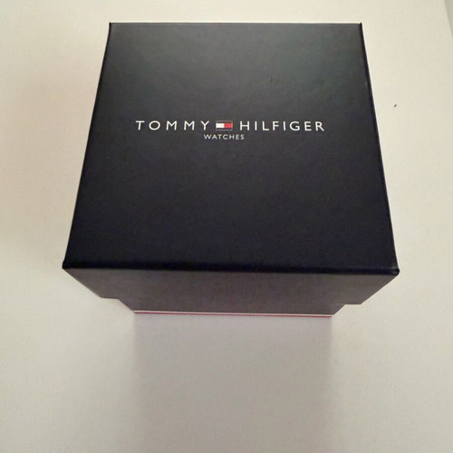 Tommy Hilfiger Clark 46mm watch like new, men's, black