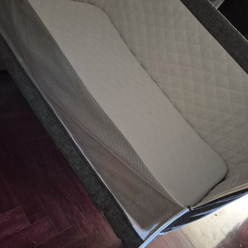 Kiddo By My Side Co-Sleeping Crib like new, grey