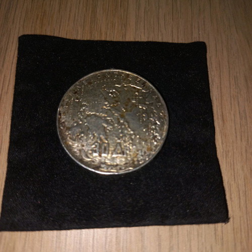 30 Drachmae 1863 used, silver