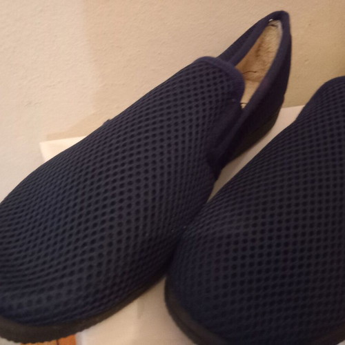 Espadrilles size 44, blue, comfortable and breathable