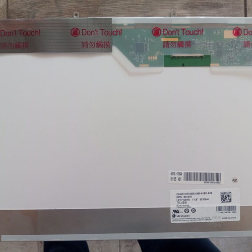LG LP171WP9 (TL) (B3) 17.0" laptop display panel used, 1440x900, 50pins LVDS