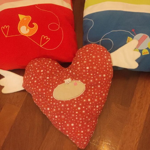 IKEA decorative children's pillows used, set of 3 pieces