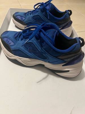Nike Tekno athletic shoes like new, size 38.5, blue