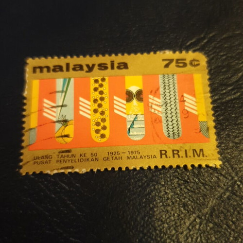 Malaysia 75c 1975 stamp used