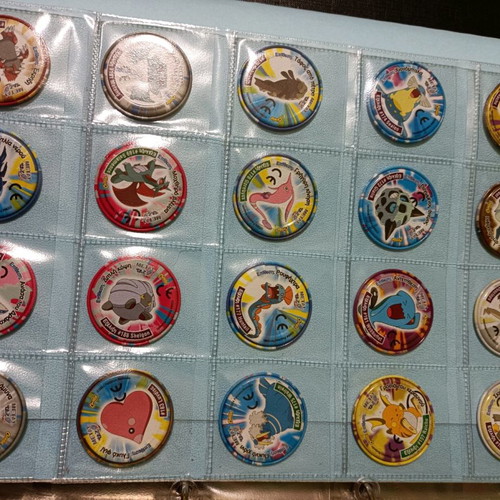 Pokémon metal advance used, collection 1-100 with album and sleeves
