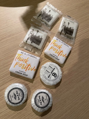 Various individual soaps new