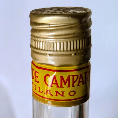 Vintage Campari Bitter 1LT bottle, sealed, 1970s