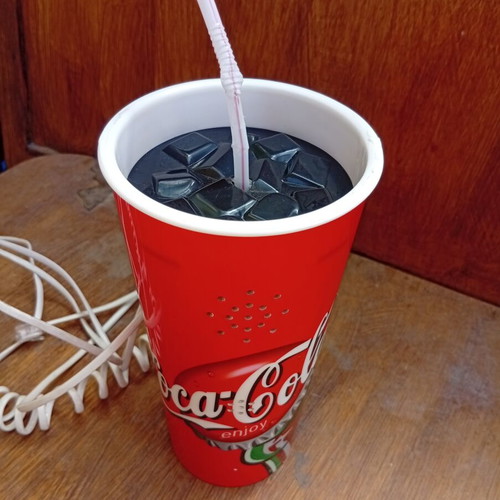 Coca Cola Landline Phone used retro collectible