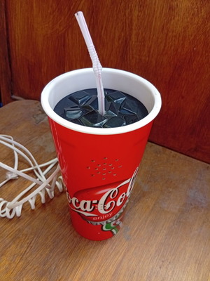 Coca Cola Landline Phone used retro collectible