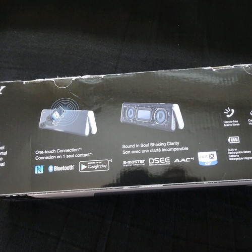 Sony SRS-BTX300 Bluetooth portable wireless speaker new, black