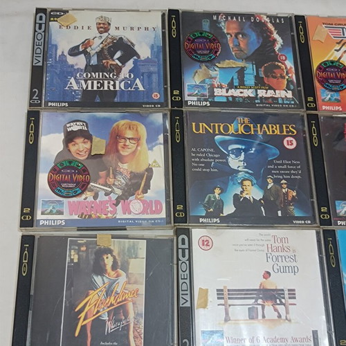 Philips CD-i movie pack of 9 double CDs