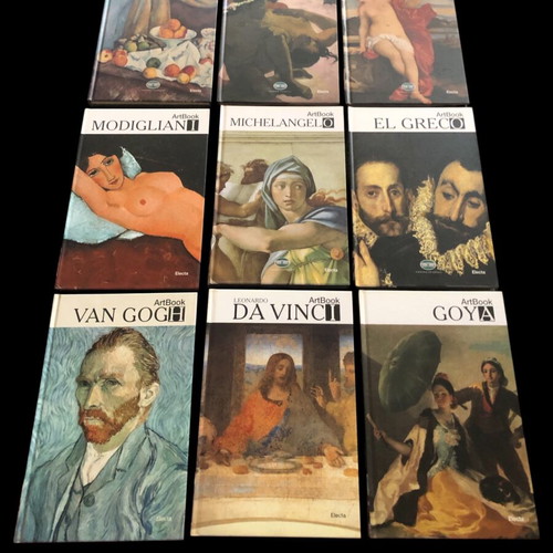 Great Painters collection 9 hardcover volumes used