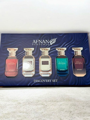 Afnan Bouquet line discovery set 5 x 2ml EDP new