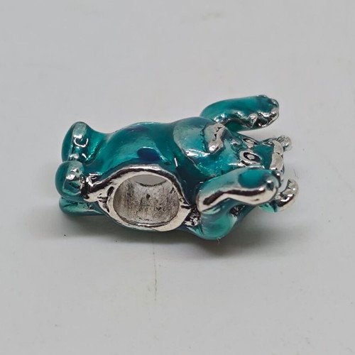 Disney Pixar Sulley Charm S925 Silver with Enamel, like new