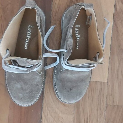 Leather kids boots new, size 30, brown tan