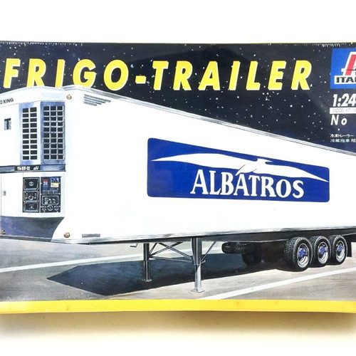 Frigo-Trailer No 791 1:24 Model Kit Italeri 1994 sealed, new