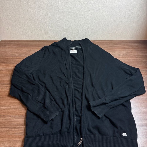 S.Oliver Men's Zip Jacket Black XL Like New