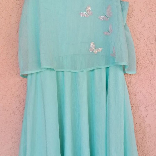 Here & There dress for girls new, size 164, mint color