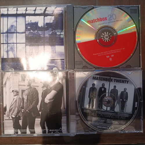 Matchbox Twenty 2 CDs Yourself or Someone Like You & Exile on Mainstream like new