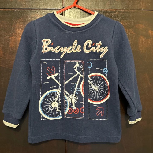 Energiers sweater like new, cotton, blue, size 1-2, 86 cm