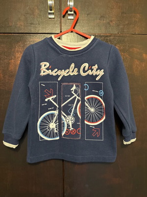 Energiers sweater like new, cotton, blue, size 1-2, 86 cm