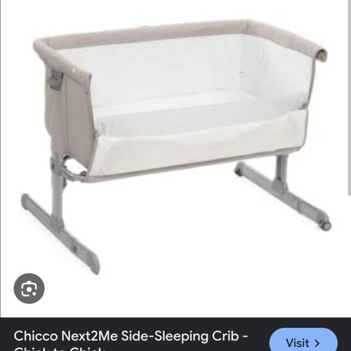 Chicco Next 2 Me Side-Sleeping Crib used