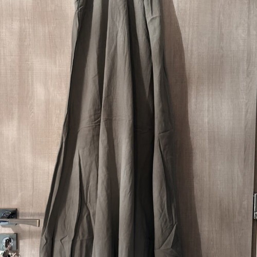 Long dress new, 100% viscose, green, size S