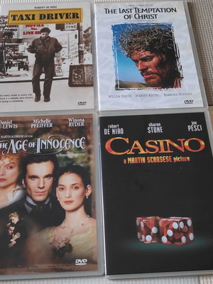 4 ταινίες του Μάρτιν Σκορσέζε σε DVD με ελληνικούς υπότιτλους καινούργιο