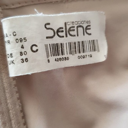 Selene bra 80c like new, beige