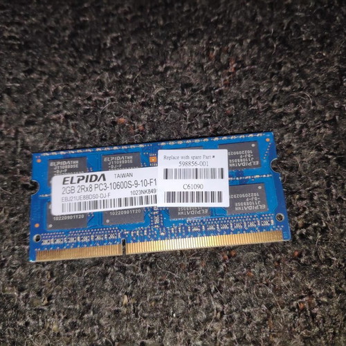 Elpida 2GB DDR3 RAM for Laptop like new