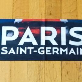 Paris Saint-Germain (PSG) scarf like new, collectible, 140 cm