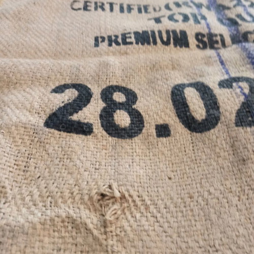 Coffee sack Rwanda used