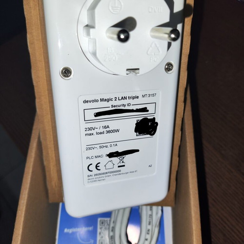 Devolo Mesh WiFi 2 and Magic LAN Powerline kits used