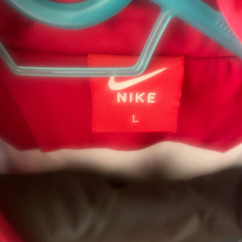 Nike tracksuit new large black and red