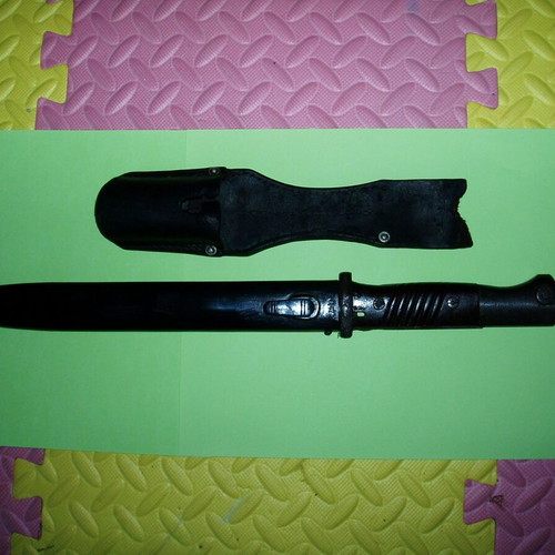 Decorative German knife sharpened like new Mauser K98