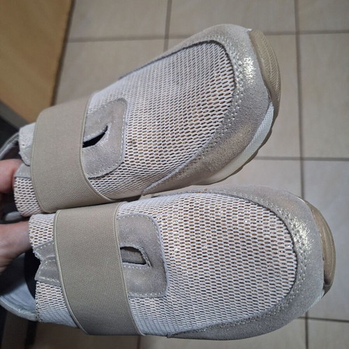 Sportex shoes size 40 like new, beige and gold