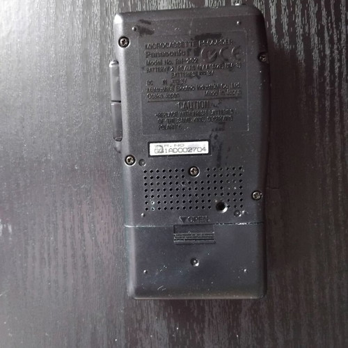 Panasonic RN-202 portable microcassette recorder used, needs repair