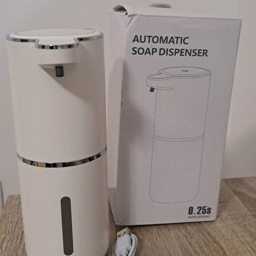 Automatic foaming soap dispenser like new, USB rechargeable 380ml