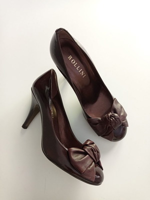 Παπούτσια γυναικεία Rollini με φιόγκο Νο 39 αφόρετα