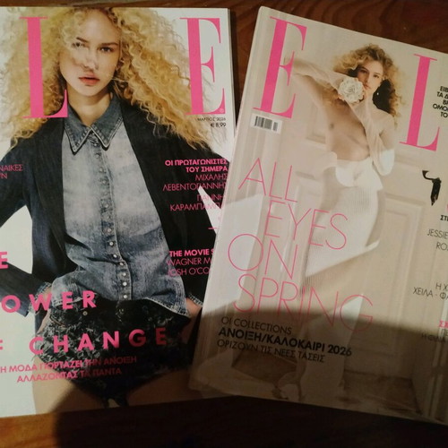 Elle magazines February and March 2026 like new, pack of 2