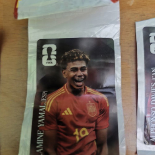 CC World Cup football stickers pack of 6