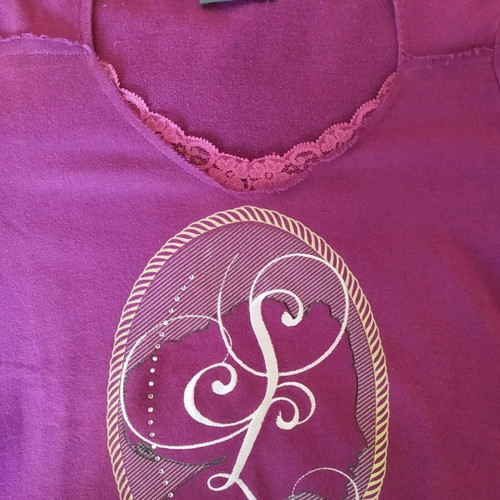 Sarah Lawrence women's blouse purple, size M, like new
