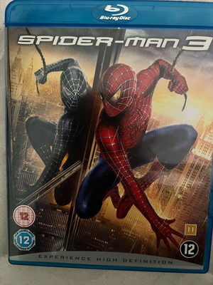 Spider Man 3 Blu-Ray new, with subtitles, action