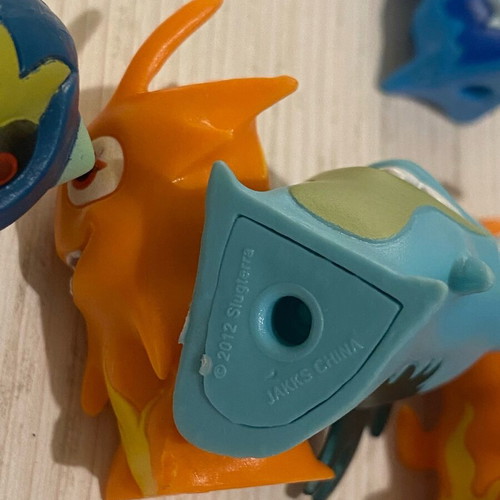 Slugterra Jakks figures used, set of 12 authentic