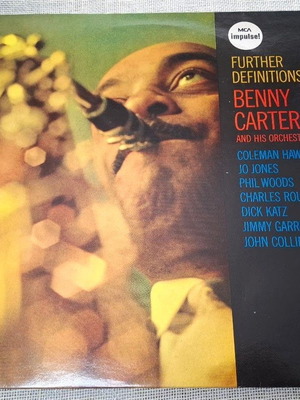 Benny Carter And His Orchestra Further Definitions LP like new, jazz