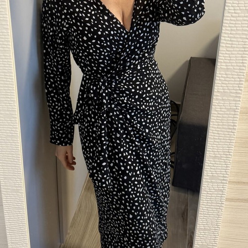 Maxi dress Edited new with tag, size 40, black and white print