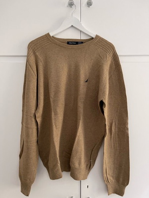 Nautica brown sweater used XL