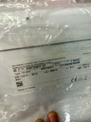 Pitsos WNP120KC7 washing machine 7 kg