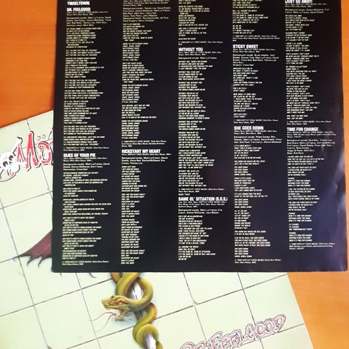 Motley Crue Dr. Feelgood LP μεταχειρισμένο, metal, αυθεντικό